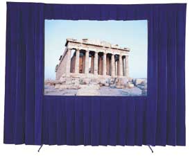 Thumbnail view of Da-Lite Fast Fold with Drapes